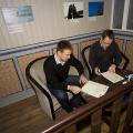 Frá undirritun samstarfssamnings við Selasetur Íslands
